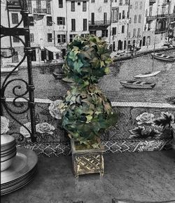 Target Ivy Silk  Double  Ball Topiary Potted Artificial Plant 