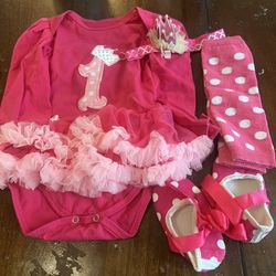 1st Birthday Outfit For Girl