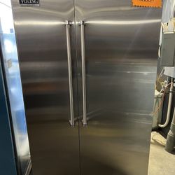 Viking Stainless Steel 48 Width Built In Refrigerator