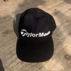 TaylorMade Hat Adjustable Cap Black Taylormade Golf