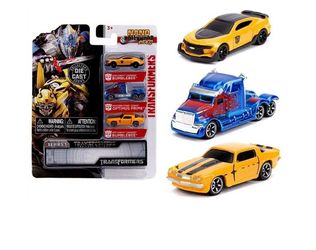 Jada Toys Nano Hollywood Rides Transformers 3pk Die Cast Vehicles