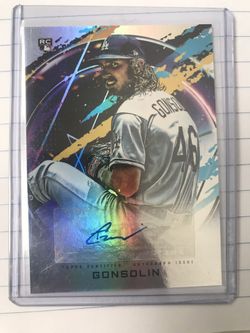 2020 topps fire Tony Gonsolin auto RC