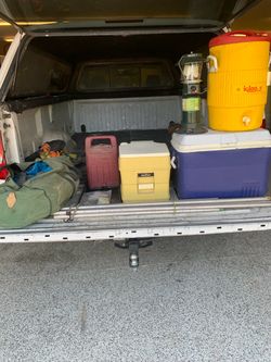 Camping Gear Lot – Coolers, Lantern, and More
