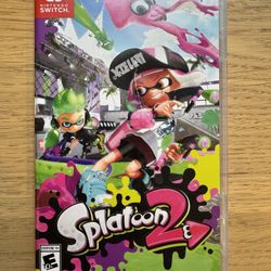 Nintendo Switch Game - Splatoon 2 Excellent Preowned 