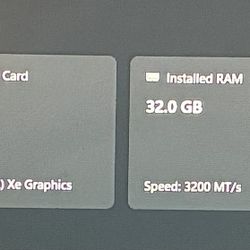 Gaming Dell Laptop intel i7 