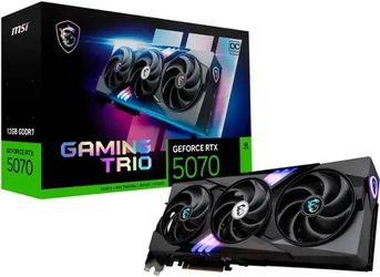  MSI GEFORCE RTX 5070 12G GAMING TRIO OC