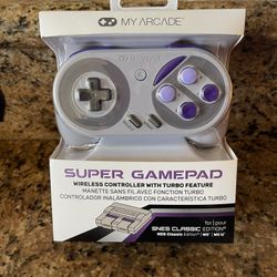 Super Gamepad For Nintendo Wii /wii U /SNES Classic Edition 