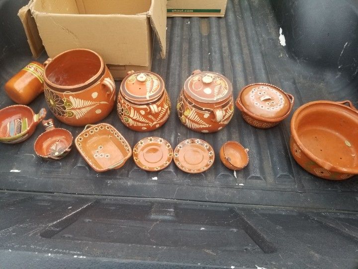Mexican Pottery Selling As A LOT