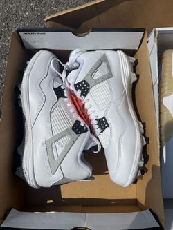 Jordan 4 cement cleat sz 10
