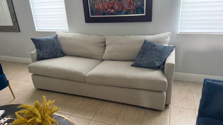 Crate and barrel sofa
