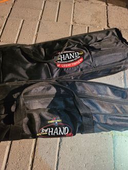 FastCap 3rd Hand HD Support Poles – Set of 2 w/ Bags & Accessories