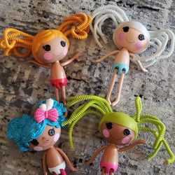 4 Lalaloopsy Dolls