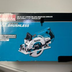 Tool Only Makita 36V (18V X2) LXT® Brushless Rear Handle 7-1/4" Circular Saw, Tool Only