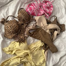 Bathing/Swim Suit Bikini Bundle 3 Sets & 1 Top