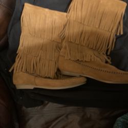 Fringe Moccasins