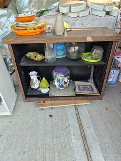 Metal shelf
