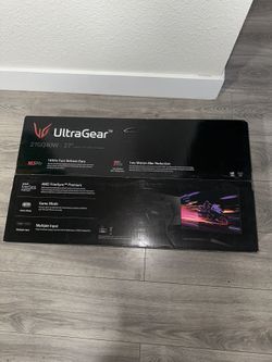 LG Gamer Monitor 27” UltraGear 27GQ40W 165Hz