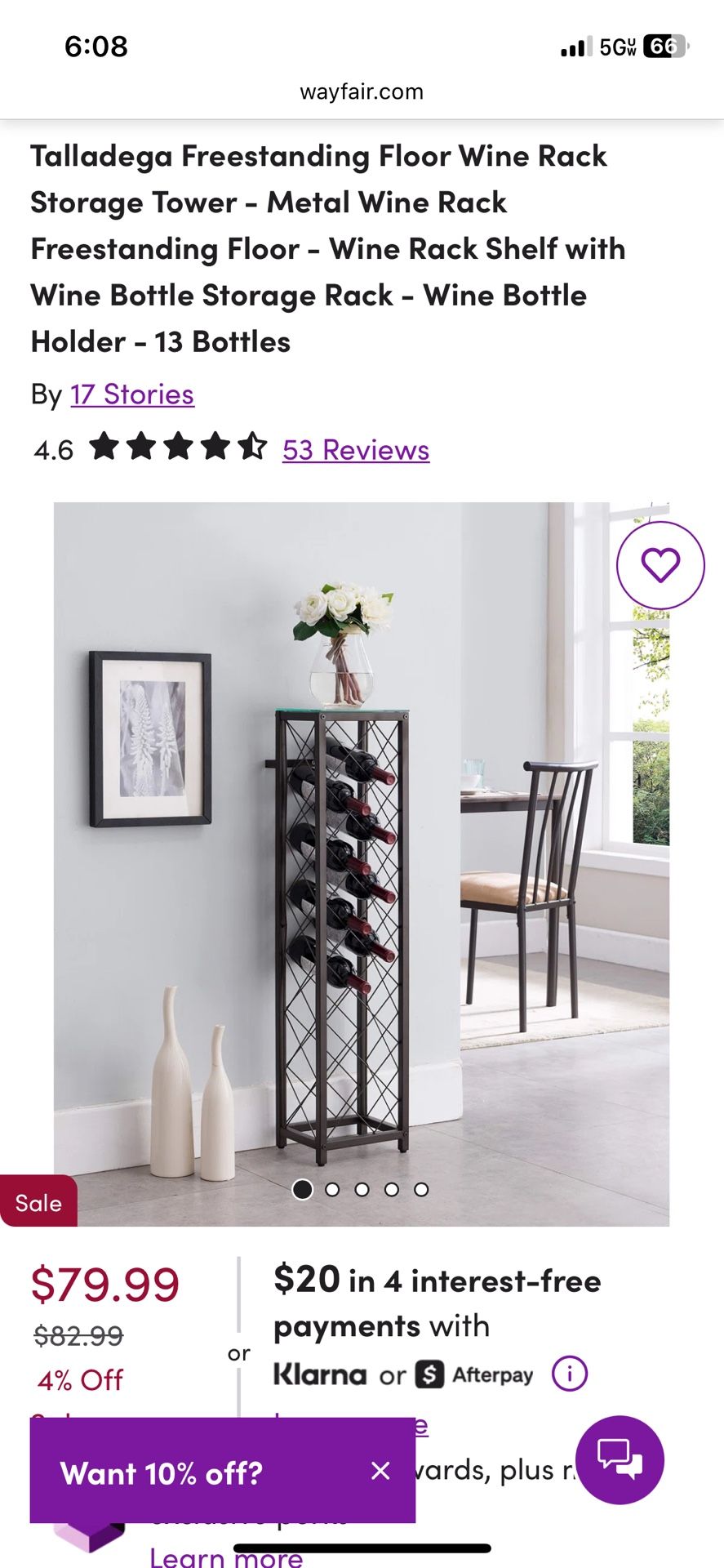 Wayfair Wine Rack