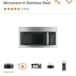 GE 1.6 cu. ft. Over the Range Microwave in Stainless Steel