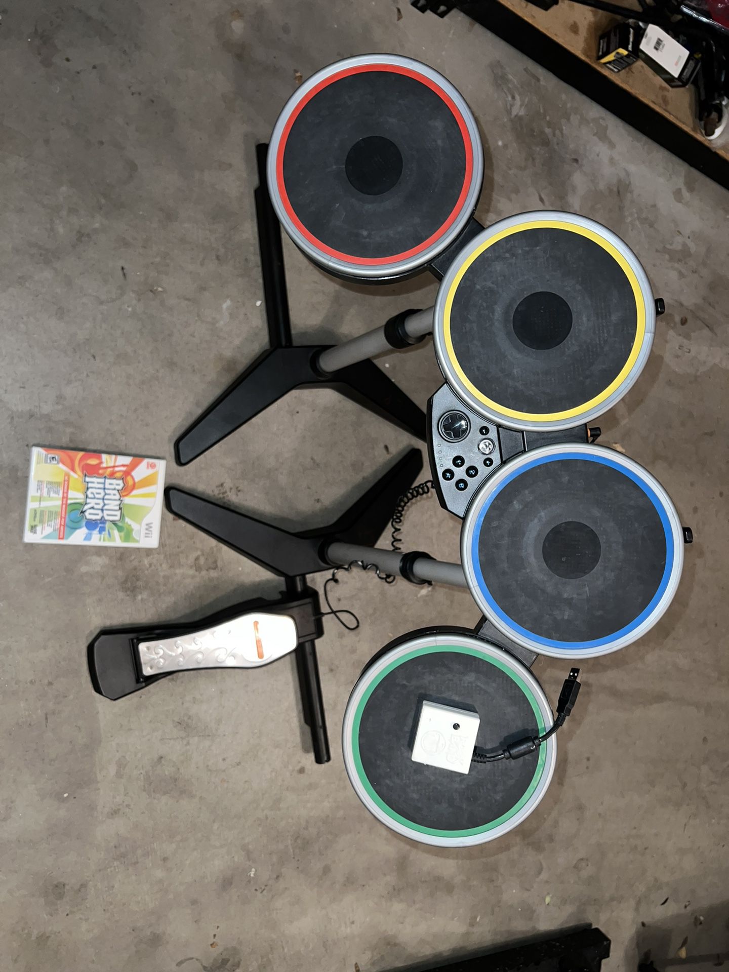 Wii Drum Set With Accessories 