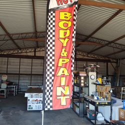 11.5x3  Ft. Auto Body Banner