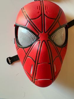 Spider-Man Face Mask with Adjustable Straps