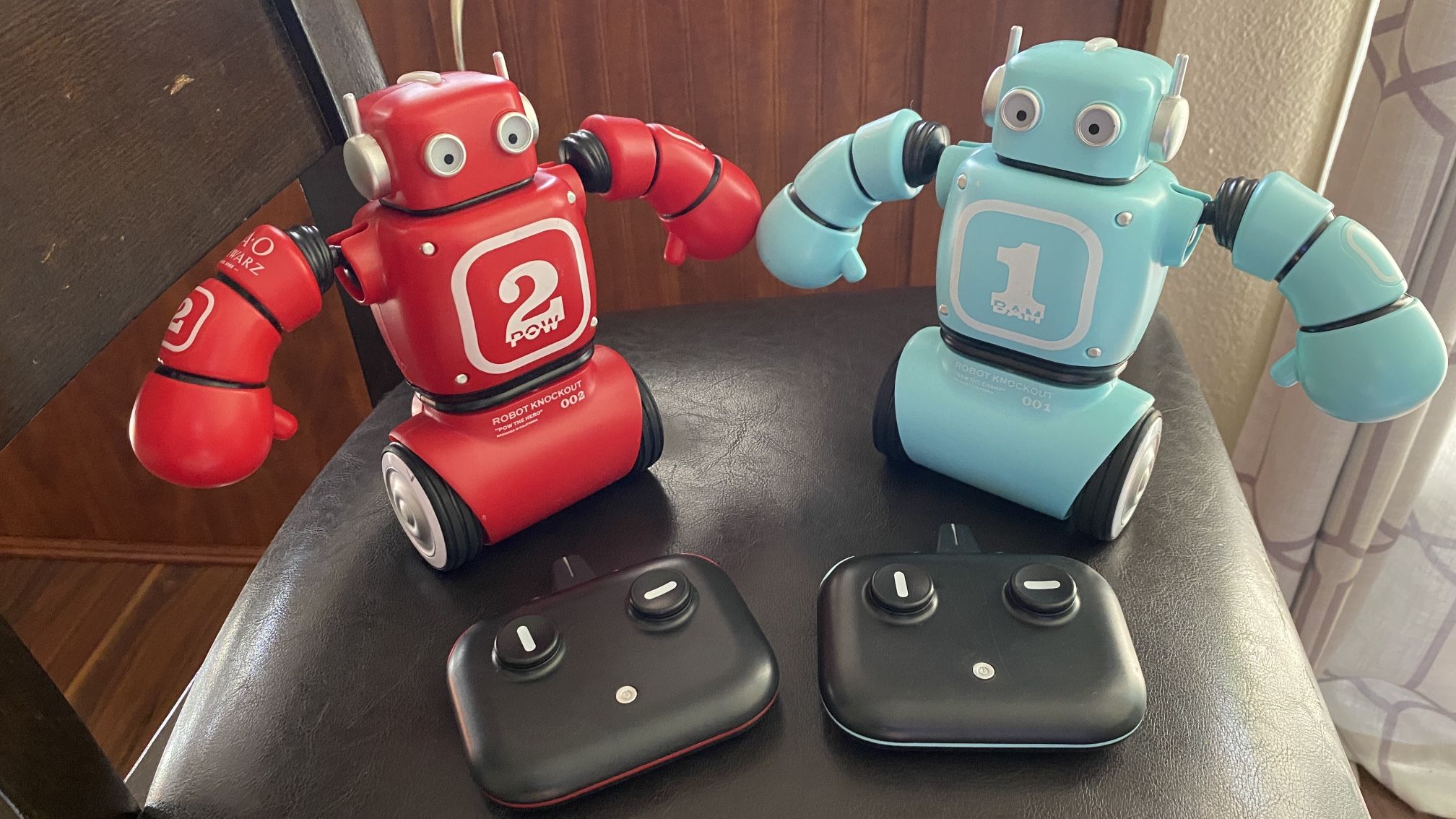 Remote Control Fighting Robots Game Set of 2