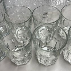 Glass Set Of Ten 