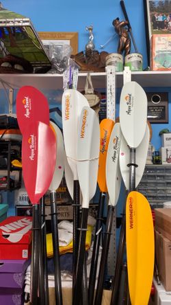 Aqua Bound and Werner Kayak Paddles