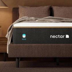 Nectar Premier Copper Memory Foam Queen size mattress 14” inches $229 only  Close out deals