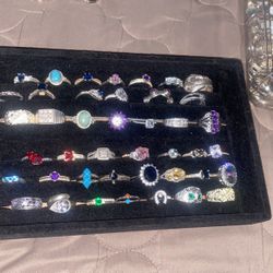 Ring And Pendent Silver Good Deal