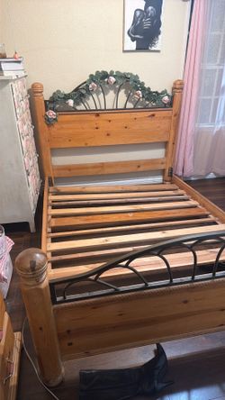 Queen bed frame