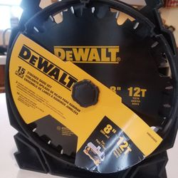 Dewalt 8 -In 12 Tooth Cardibe Dado Miter /table Saw Blade