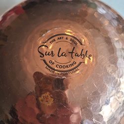 Hammered Copper Cataplana Sur La Table Decor boho MCM