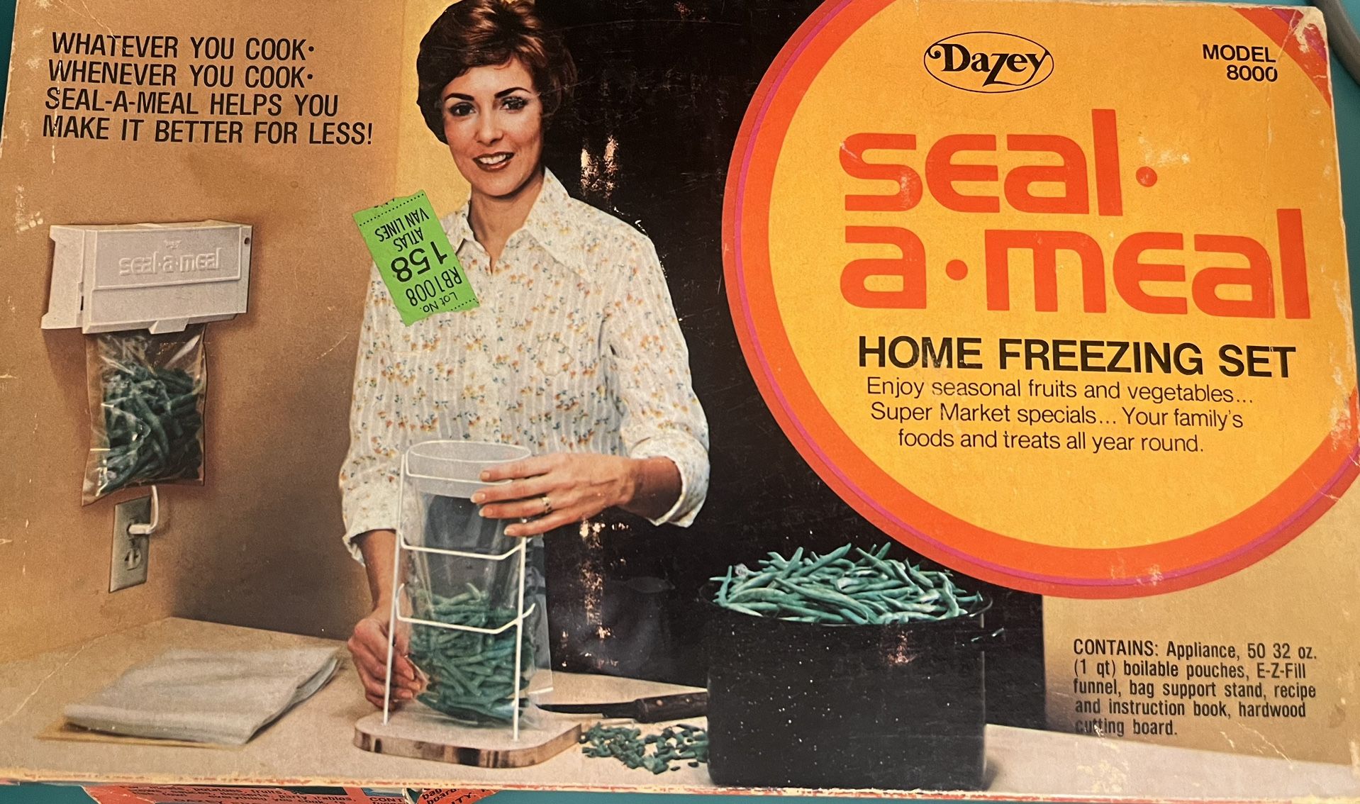 Vintage seal a Meal