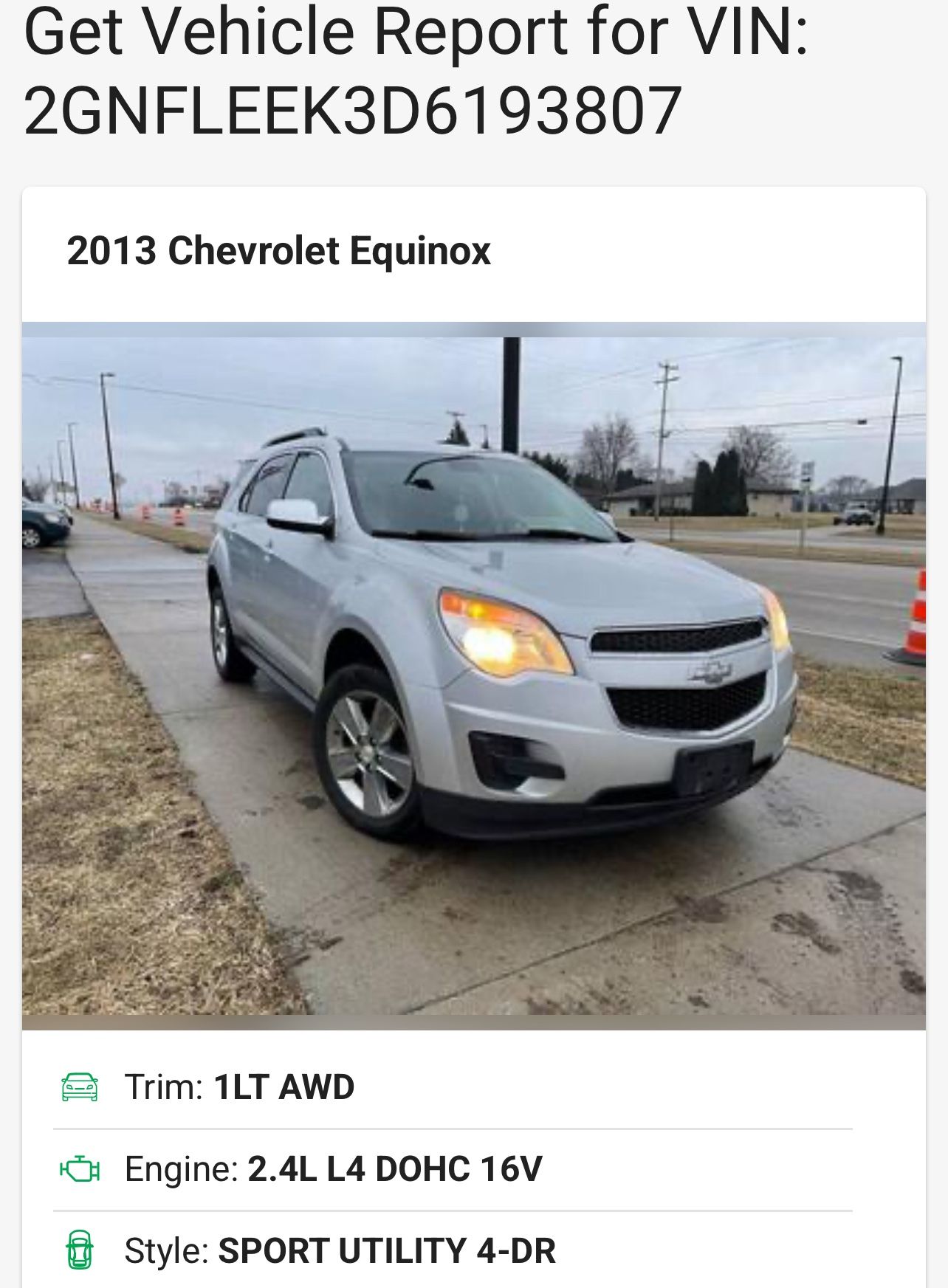 2013 Chevrolet Equinox