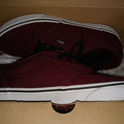 Maroon Vans 