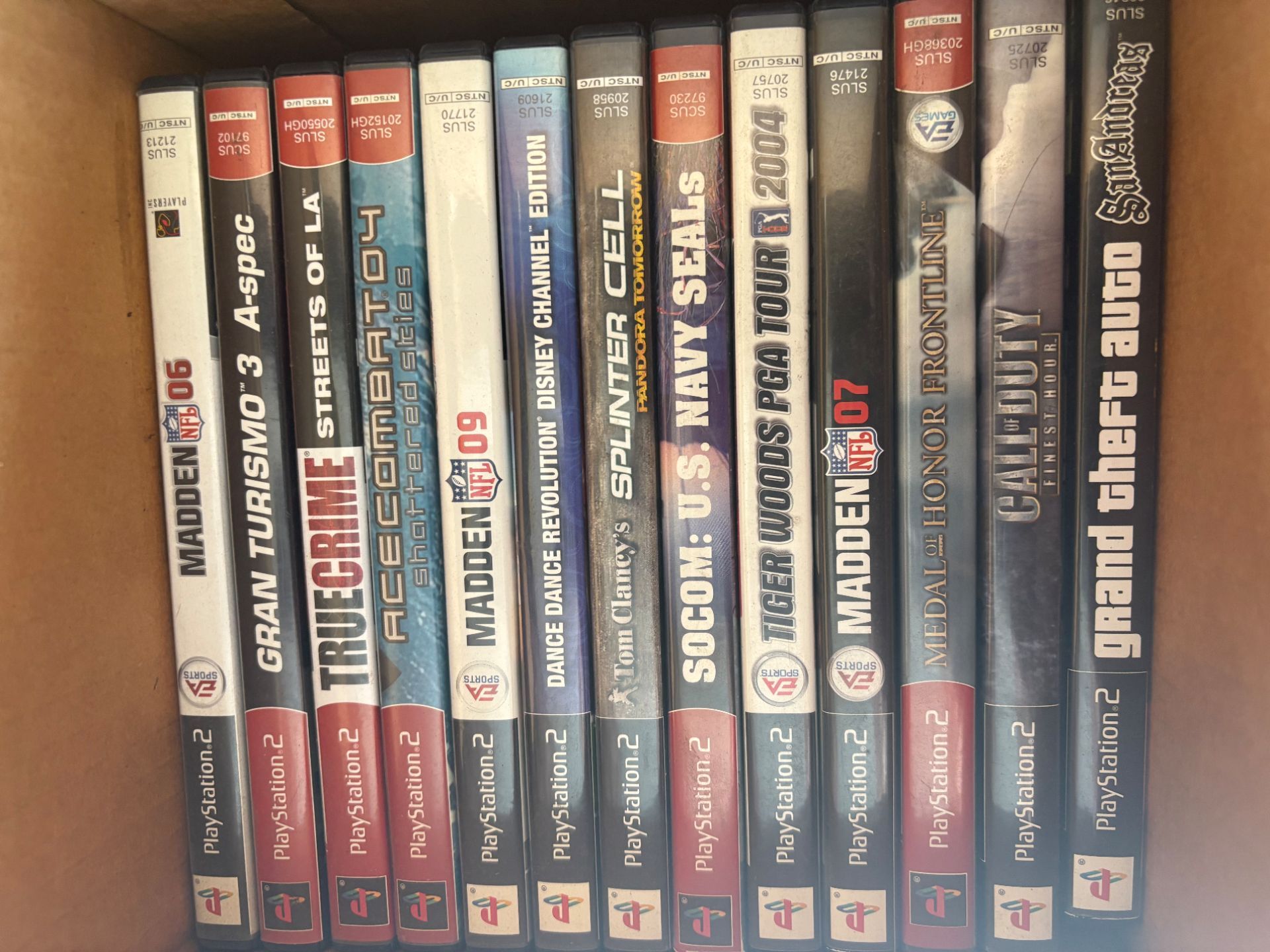 Playstation 2 video games all