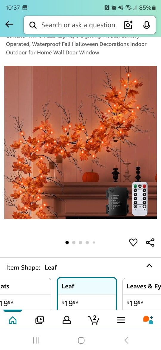 Halloween Willow Lights