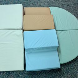 Soft play climbing blocks