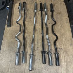 Olympic Curl Bar - $50 Each 