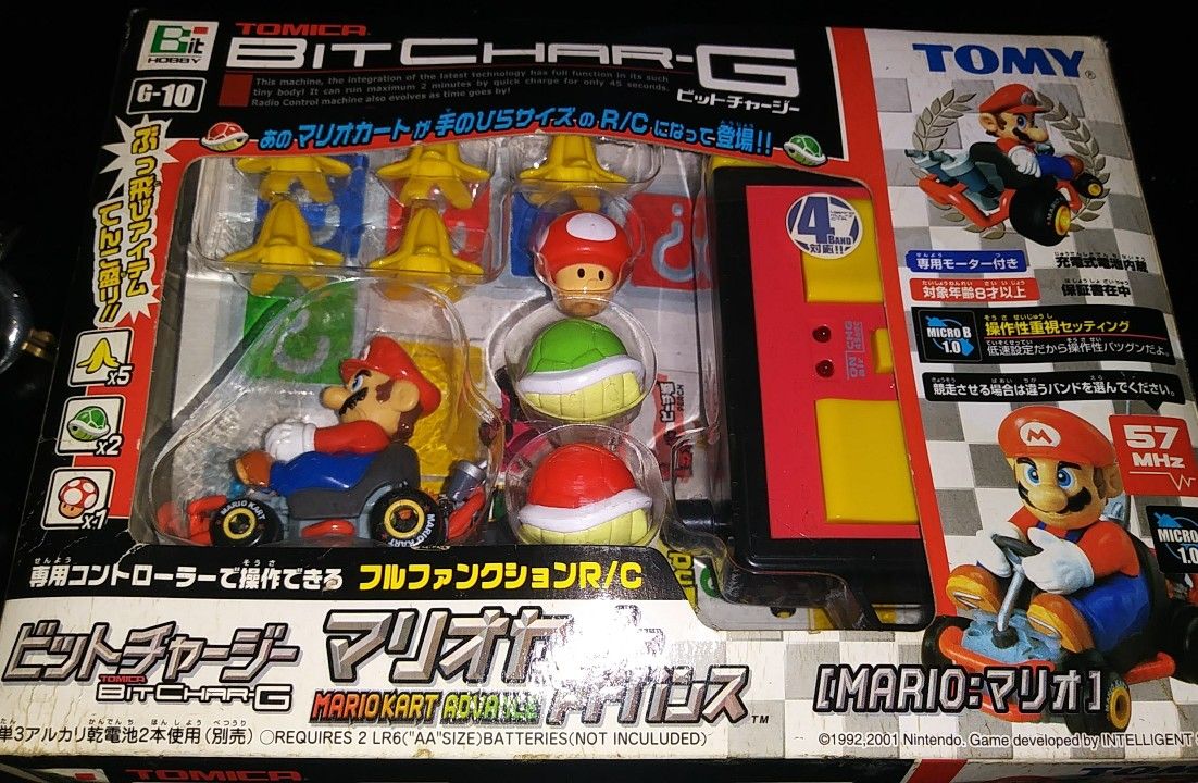 Tomy Tomica Bit Char-g (G-10) Mario Kart Advance
