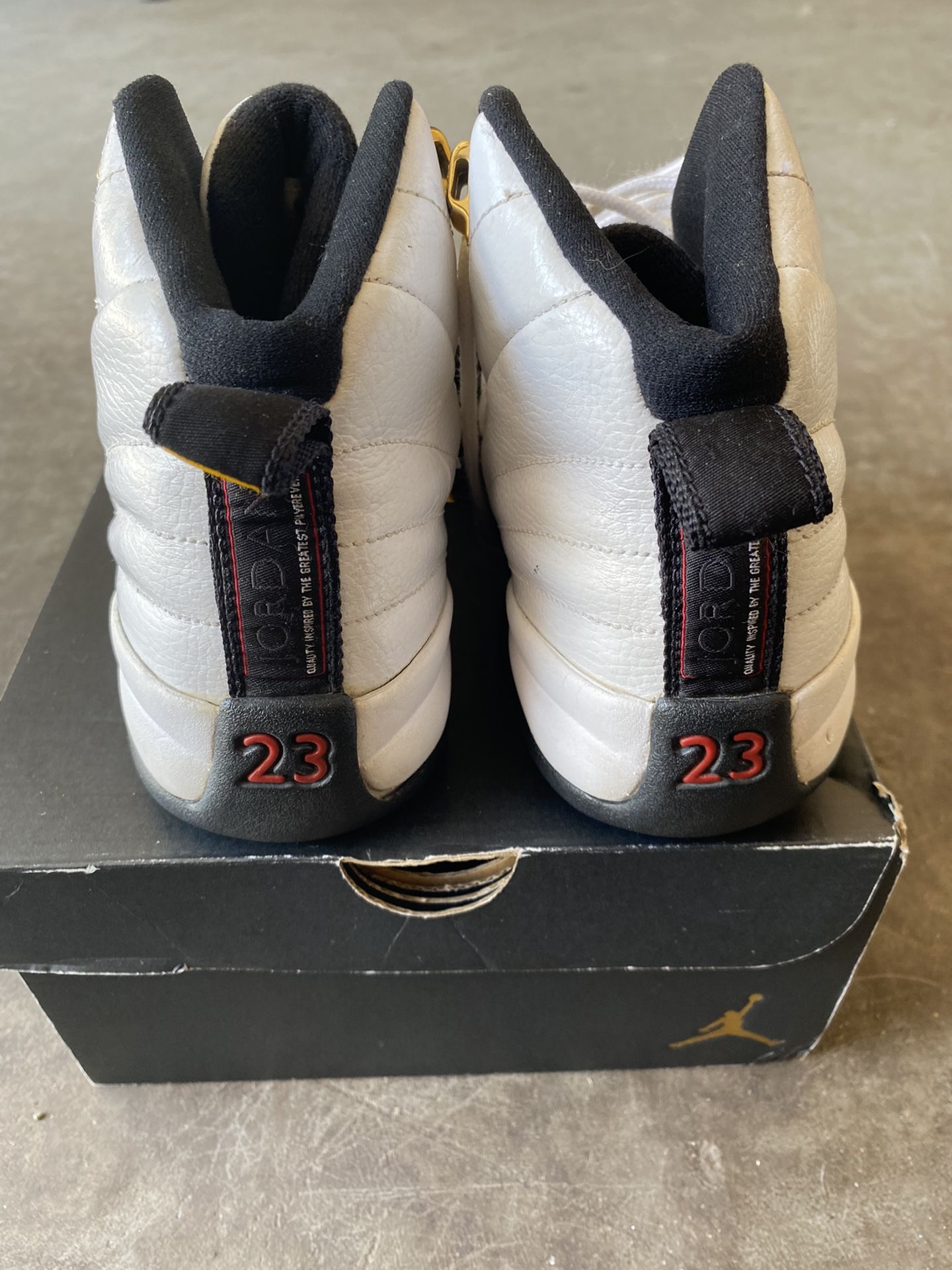 Jordan 12 Cdp Taxi Size 6.5y