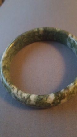 Real Geniune Jade Bangle Bracelet