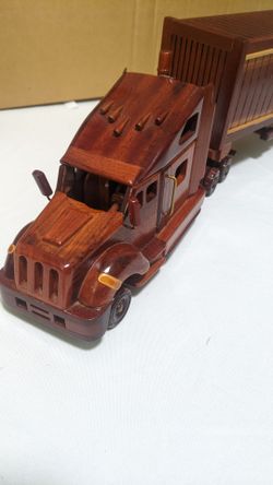 Truck. Wooden Truck