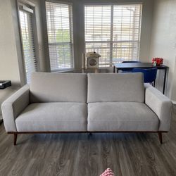Beige Love Seat & Sofa (2 piece)