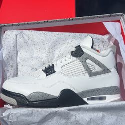 2025 Air Jordan White Cement 4s