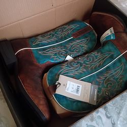 Ariat emerald green boots sz 10