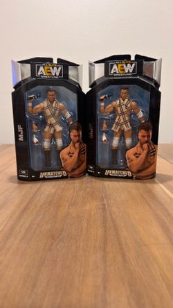 2 Figure Lot - MJF Series 4 Unmatched Collection: #29 AEW Action Figure