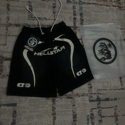Hellstar black shorts